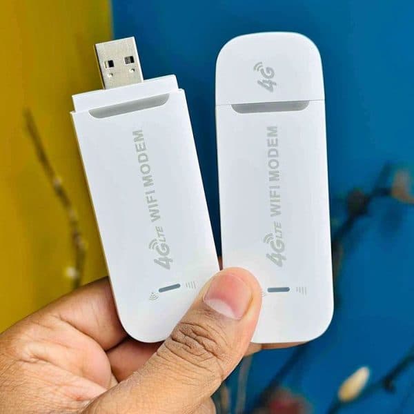 4G LTE WiFi Modem- Support All Bangladesh SIM Cards- White Color by 4G - Gadgetntech Bangladesh