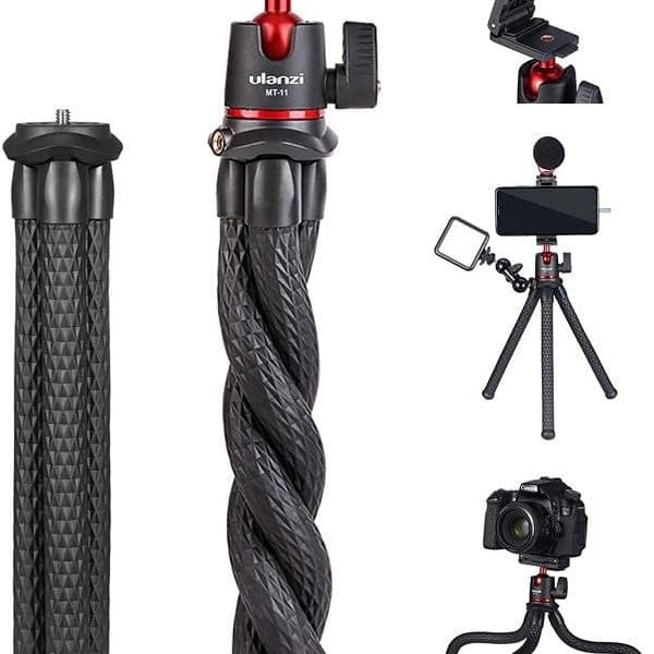 Ulanzi MT11 Octopus Tripod For DSLR Camera & Smartphones by Ulanzi - Gadgetntech Bangladesh