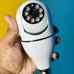 V380 PRO E27 360 Degree 1080P Wireless Home Security IP Camera by V380 - Gadgetntech Bangladesh