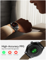 JOYROOM JR-FC2 Pro Classic Series Smart Watch - Moonlight Silver